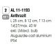 Aplice - Aplica de perete exterior, protectie IP54, Shell antracit