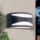 Aplice - Aplica de perete exterior, protectie IP54, Shell antracit