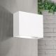 Aplice - Aplica LED de perete exterior, lumina ambientala, protectie IP65, AKZENT alb
