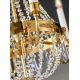 Aplice Cristal Asfour - Aplica clasica din alama si cristale Asfour Empire, 24K gold plated