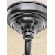 Aplice - Aplica perete exterior stil clasic IP43 Reika negru