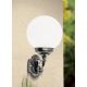 Aplice - Aplica perete exterior stil clasic IP43 Reika negru
