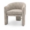 Scaun design LUX Pebbles, bej mademoiselle