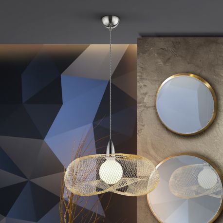 Pendule, Lustre suspendate - Lustra / Pendul design modern Forma gold