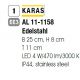 Aplice - Aplica LED de iluminat exterior stil modern ambiental IP44 Karas