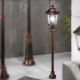 Stalpi - Stalp de iluminat exterior stil traditional IP44 Kenzo H-120cm