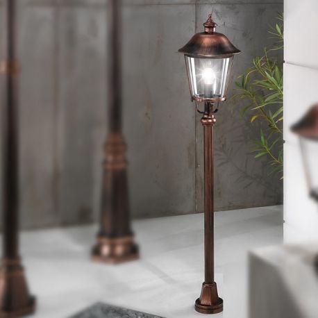 Stalpi - Stalp de iluminat exterior stil traditional IP44 Kenzo H-120cm
