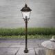 Stalpi - Stalp de iluminat exterior stil traditional IP44 Kenzo H-120cm