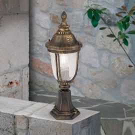 Stalpi - Stalp de iluminat exterior stil traditional August H-51cm