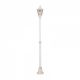 Stalpi - Stalp de iluminat exterior stil clasic IP43 Puchberg H-211cm white/gold