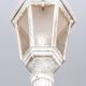 Stalpi - Stalp de iluminat exterior stil clasic IP43 Puchberg H-211cm white/gold