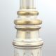 Stalpi - Stalp de iluminat exterior stil clasic IP43 Puchberg H-249cm white/gold