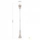 Stalpi - Stalp de iluminat exterior stil clasic IP43 Puchberg H-249cm white/gold