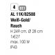 Stalpi - Stalp de iluminat exterior stil clasic IP43 Puchberg H-249cm white/gold