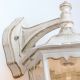 Aplice - Aplica de iluminat exterior stil clasic IP43 Puchberg down white/gold