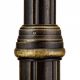 Stalpi - Stalp de iluminat exterior stil clasic IP43 Puchberg H-211cm black/gold