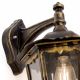 Aplice - Aplica de iluminat exterior stil clasic IP44 Puchberg down black/gold