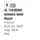 Stalpi - Mini Stalp de iluminat exterior stil clasic IP43 Puchberg H-211cm black/gold