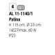 Stalpi - Stalp de iluminat exterior stil clasic Aiko H-115cm
