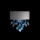 Aplice Cristal Bohemia - Aplica de perete moderna Vision design LUX cristale Exclusive DAWN 01-WL