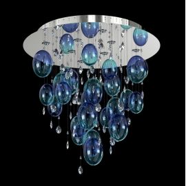 Lustre Cristal Bohemia - Lustra moderna Vision design LUX cristale Exclusive Dawn 01, 100cm