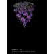 Lustre Cristal Bohemia - Lustra moderna Vision design LUX cristale Exclusive Dawn 01, 100cm