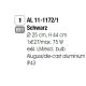 Stalpi - Mini Stalp de iluminat exterior stil clasic IP43 Reika H-44cm negru