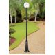 Stalpi - Stalp de iluminat exterior stil clasic IP43 Reika H-250cm negru