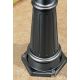 Stalpi - Stalp de iluminat exterior stil clasic IP43 Reika H-250cm negru