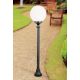 Stalpi - Stalp de iluminat exterior stil clasic IP43 Reika H-110cm negru