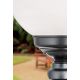 Stalpi - Stalp de iluminat exterior stil clasic IP43 Reika H-110cm negru