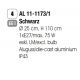 Stalpi - Stalp de iluminat exterior stil clasic IP43 Reika H-110cm negru