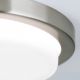 Plafoniere - Plafoniera LED moderna LEROX 20cm crom satin