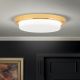 Plafoniere - Plafoniera LED moderna LEROX 20cm aurie 24K