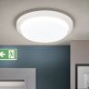 Plafoniera LED moderna LEROX 20cm alba