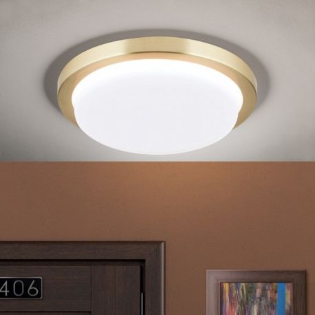 Plafoniere - Plafoniera LED moderna LEROX 20cm alama mat