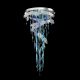Lustre Cristal Bohemia - Lustra moderna Vision design LUX cristale Exclusive HARMONY 02