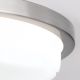 Plafoniere - Plafoniera LED moderna LEROX 30cm crom satin