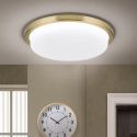 Plafoniera LED moderna LEROX 30cm alama antique