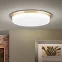 Plafoniera LED moderna LEROX 40cm alama mat