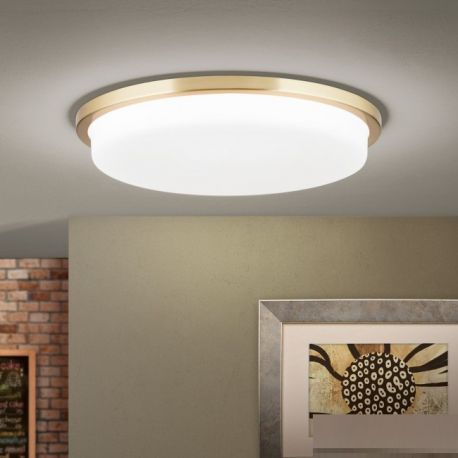 Plafoniere - Plafoniera LED moderna LEROX 40cm alama mat