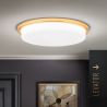Plafoniera LED moderna LEROX 40cm aurie 24K