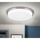 Plafoniere - Plafoniera LED moderna LEROX 40cm crom satin