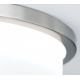 Plafoniere - Plafoniera LED moderna LEROX 40cm crom satin