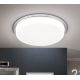 Plafoniere - Plafoniera LED moderna LEROX 40cm crom
