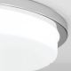 Plafoniere - Plafoniera LED moderna LEROX 40cm crom