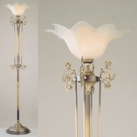 Lampadare - Lampa de podea stil mediteranean clasic de lux Tosca H-185cm