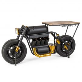 Mese Bar - Consola design motocicleta, Masa de bar decorativa SPEED MOTO