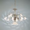 Candelabru XXL stil mediteranean clasic de lux Tosca 17L