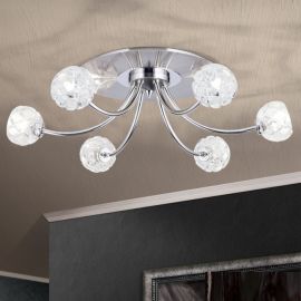 Lustre aplicate - Lustra aplicata design modern de lux Maderno 6L crom